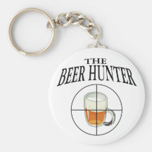 Le chasseur de bière porte-clefs