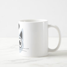Le chat bleu le plus mignon tasses