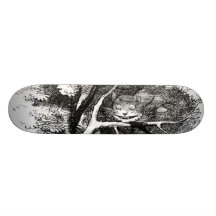 Le chat de Cheshire Plateaux De Skateboards Customisés