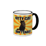 Le chat de Kitty ne s'inquiètent pas Tasses À Café