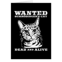 Le chat de Schrodinger a voulu des morts ou vivant cartes