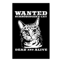 Le chat de Schrodinger a voulu des morts ou vivant posters