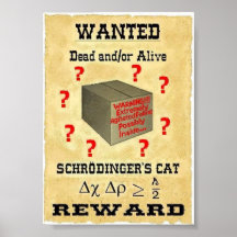 Le chat de Schrodinger a voulu l'affiche