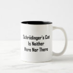 Le chat de Schrodinger n'est ni ici ni là Tasse À Café