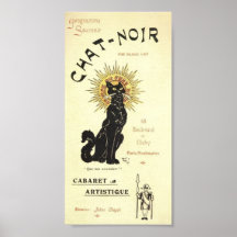 Le Chat Noir le chat noir Posters