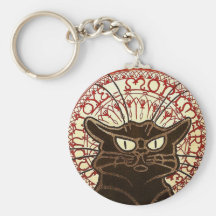 Le Chat Noir, Vente Hôtel Drouot Porte-clefs