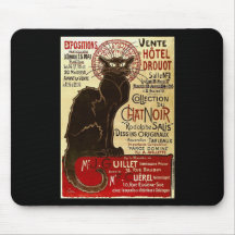 Le Chat Noir, Vente Hôtel Drouot Tapis De Souris