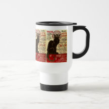 Le Chat Noir, Vente Hôtel Drouot Tasses
