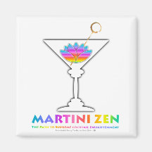 Le chemin à l'aimant d'éclaircissement de cocktail