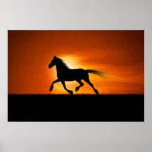 Le cheval courant posters
