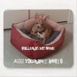Le chien ajoutent la photo ou tout autre amusement tapis de souris