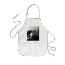le chien tablier