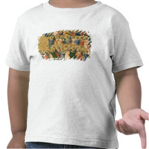 Le Christ a amélioré dans la cour du ciel T-shirt