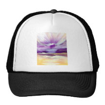 Le ciel retentit le lever de soleil inspirant l'ar casquette
