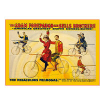 Le cirque 1900 miraculeux de cru de ~ de ~ de Melr posters