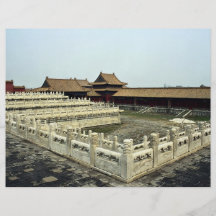 Le Cité interdite, Pékin, Chine Tract
