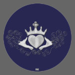 Le Claddagh (argent) autocollants