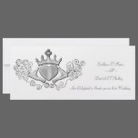 Le Claddagh (argent) invitations