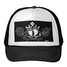 Le Claddagh (blanc) Casquette De Camionneur