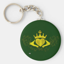 Le Claddagh (or) Porte-clef