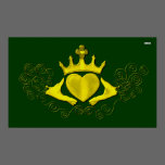 Le Claddagh (or) posters