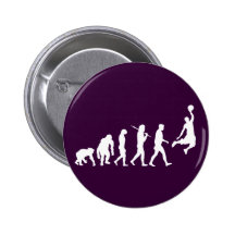 Le claquement de basket-ball trempent l'évolution  badge avec épingle