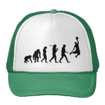 Le claquement de basket-ball trempent l'évolution  casquettes