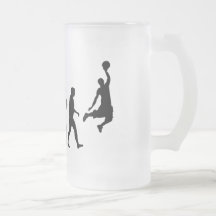Le claquement de basket-ball trempent l'évolution  mugs