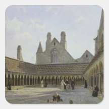 Le cloître du Saint-Michel de Mont Autocollants