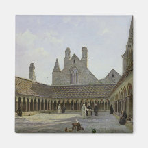 Le cloître du Saint-Michel de Mont Magnets Pour Réfrigérateur