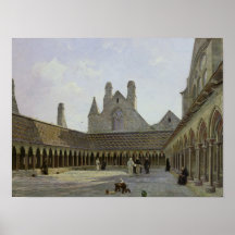 Le cloître du Saint-Michel de Mont Poster