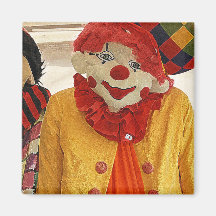 Le clown costume l'aimant