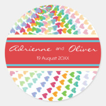 le coeur d'arc-en-ciel de fatfatin arrose des auto