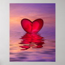 Le coeur de l'océan posters