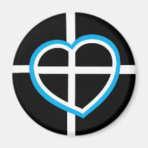 Le coeur des Cornouailles Magnets