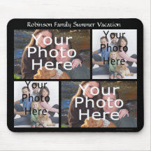 Le collage fait sur commande Mousepad de photo ajo Tapis De Souris