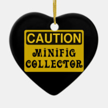 Le COLLECTEUR de la PRÉCAUTION MINIFIG customisent Ornement De Noël