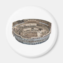 Le Colosseum de Rome : modèle 3D : Magnets Pour Réfrigérateur