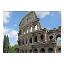 Le Colosseum romain Cartes De Vœux