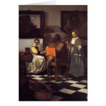 Le concert carte de vœux