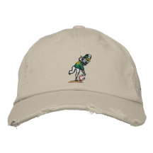Le conseiller en communication politique a brodé l casquette brodée