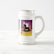 Le cool badine l'art de bruit en bois de jouet de  tasse