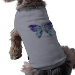 Le cool ombrage le papillon d'ailes d'arc-en-ciel vêtements pour chien