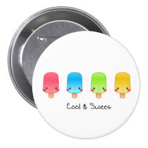Le cool traite le grand bouton badges