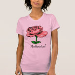 Le corail s'est levé - motivé t-shirt