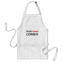 Le cowboy le plus chaud des mondes tablier