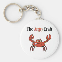 Le crabe fâché porte-clef