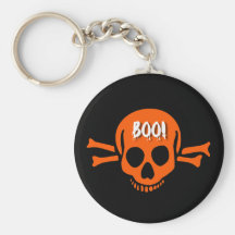 Le crâne huent Halloween Porte-clé