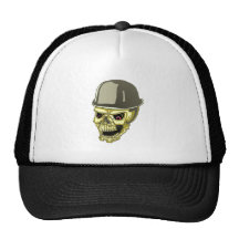Le crâne tête de mort chapeau skull a casquette de camionneur