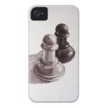 Le crayon dessiné met en gage des échecs coque iPhone 4